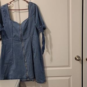 denim dress